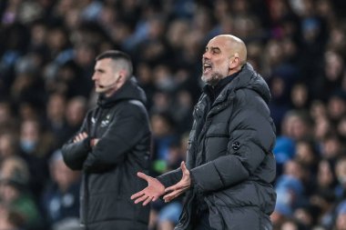 Manchester City teknik direktörü, 4 Şubat 2026 tarihinde Etihad Stadyumu 'nda oynanan ve Manchester City' nin Newcastle United 'a karşı oynadığı Carabao Kupası yarı final maçında tepki gösterdi.