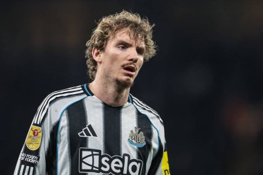 Newcastle United takımından Nick Woltemade, 4 Şubat 2026 tarihinde Etihad Stadyumu 'nda Manchester City ile Newcastle United arasında oynanan Carabao Kupası yarı final ikinci ayak karşılaşmasında