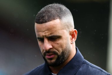 Burnley 'den Kyle Walker, İngiltere' nin Burnley kentindeki Turf Moor 'da oynanan Premier League karşılaşması öncesinde geldi.