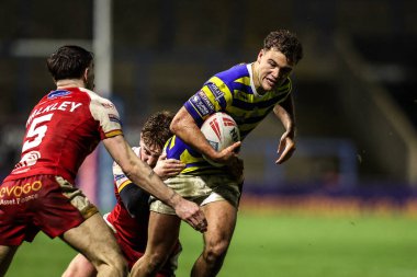 Warrington Wolves takımından Cai Taylor-Wray, 6 Şubat 2026 'da İngiltere' nin Warrington kentinde oynanan Betfred Challenge Cup maçında Warrington Wolves ve Sheffield Eagles maçında elendi.