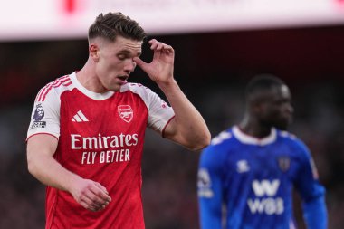 Premier Lig karşılaşmasında Arsenal 'den Viktor Gyokeres, 07 Şubat 2026 tarihinde Emirates, Londra' da Sunderland 'a karşı Arsenal maçında