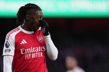 İngiltere 'nin Emirates kentinde oynanan Premier Lig karşılaşmasında Arsenal - Sunderland maçı sırasında Arsenal Eberechi Eze