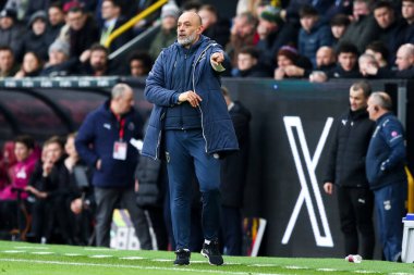 West Ham United Premier Lig maçında Nuno Espirito Santo teknik direktörü Burnley, Burnley United 'a karşı Turf Moor, Burnley, Birleşik Krallık' ta 7 Şubat 2026 tarihinde oynamıştır.