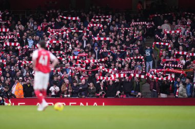 İngiltere 'nin Emirates kentinde oynanan Premier League karşılaşmasında Arsenal ve Sunderland' ın taraftarları 07 Şubat 2026 tarihinde karşı karşıya geldiler.