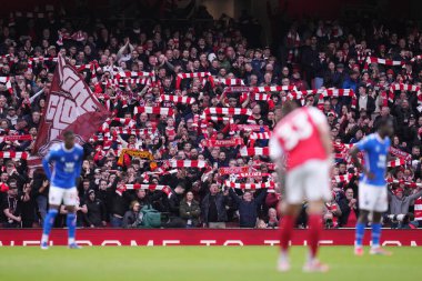 İngiltere 'nin Emirates kentinde oynanan Premier League karşılaşmasında Arsenal ve Sunderland' ın taraftarları 07 Şubat 2026 tarihinde karşı karşıya geldiler.