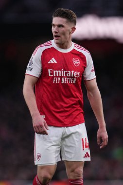 Premier Lig karşılaşmasında Arsenal 'den Viktor Gyokeres, 07 Şubat 2026 tarihinde Emirates, Londra' da Sunderland 'a karşı Arsenal maçında