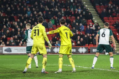 Sheffield United kalecisi Michael Cooper, Sheffield United 'ın Middlesbrough' a karşı oynadığı Sky Bet Şampiyonası maçında skor eşitlemek için son golü atan kaleci Sol Brynn 'i geride bıraktı.