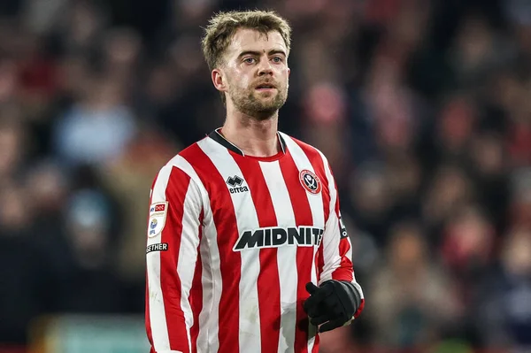 Sheffield United takımından Patrick Bamford, Sheffield United ile Middlesbrough maçında 9 Şubat 2026 'da Bramall Lane, Sheffield, İngiltere' de karşılaştı.