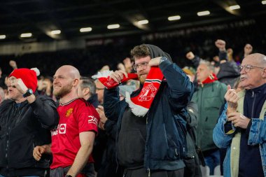 Manchester United taraftarları, 10 Şubat 2026 tarihinde Londra 'daki Londra Stadyumu' nda oynanan Premier League maçı West Ham United ve Manchester United maçında Benjamin Sesko 'yu 1-1 yenerek gol attılar.