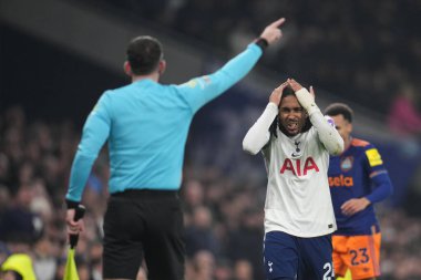 Premier Lig maçı sırasında Tottenham Hotspur, Newcastle 'a karşı Tottenham Hotspur Stadyumu, Londra, İngiltere' de 10 Şubat 2026 tarihinde berabere kaldı.