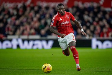 Nottingham Ormanı 'ndan Callum Hudson-Odoi, 11 Şubat 2026' da İngiltere 'nin Nottingham şehrinde oynanan Premier League maçında Nottingham Forest' a karşı Wolverhampton Wanderers maçında topla koşuyor.