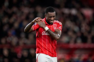 Nottingham Ormanı 'ndan Callum Hudson-Odoi, İngiltere' nin Nottingham şehrinde 11 Şubat 2026 'da oynanan Premier League maçında sakatlanan Nottingham Forest, Wolverhampton Wanderers' a karşı oynadığı maçın ardından acı içinde kıvranıyor.