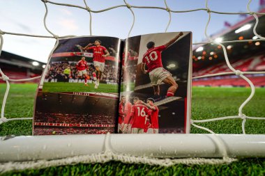 Nottingham Ormanı 'ndan Morgan Gibbs-White Premier League maçı sırasında Nottingham Forest, Wolverhampton Wanderers' a karşı 11 Şubat 2026 'da Nottingham, İngiltere' de oynanan maçta