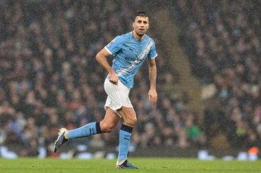 Manchester City ile Manchester City arasındaki Premier League maçı sırasında 11 Şubat 2026 'da Etihad Stadyumu' nda Rodrigo ile Fulham karşı karşıya geldi.