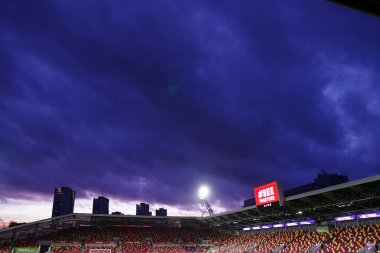 12 Şubat 2026 'da İngiltere' nin GTECH Community Stadyumu 'nda oynanan Premier League maçı sırasında gtech halk stadyumunun genel görünümü Brentford' a karşı Arsenal