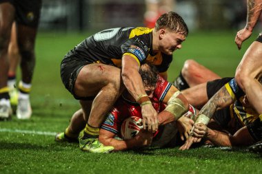 Hull KR 'dan Jai Whitbread, 12 Şubat 2026 tarihinde LNER Community Stadyumu, Lincoln, İngiltere' de oynanan Betfred Süper Lig 1. Raundunda, York Knights vs Hull KR maçına gidiyor.