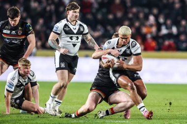 Wyce of Hull FC 'den Will Pryce, 14 Şubat 2026' da İngiltere 'nin Hull şehrindeki MKM Stadyumu' nda oynanan Betfred Süper Lig 1. Maçı 'nda Bradford Bulls' a karşı Rowan Milnes ile karşılaşacak.