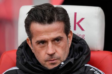 Fulham takımının teknik direktörü Marco Silva, 15 Şubat 2026 tarihinde Birleşik Krallık 'ın başkenti Trent' te oynanan 4.