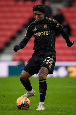 Fulham 'dan Kevin, 15 Şubat 2026' da Birleşik Krallık 'ın Bet365 Stadyumu' nda oynanan 4.