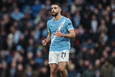 Manchester City 'den Rayan Ait-Nouri 14 Şubat 2026' da İngiltere 'nin Etihad Stadyumu' nda oynanan 4.