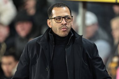 Liam Rosenior, 13 Şubat 2026 tarihinde İngiltere 'nin Hull şehrindeki MKM Stadyumu' nda oynanan 4.
