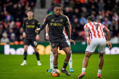 Fulham 'dan Alex Iwobi, 15 Şubat 2026 tarihinde Stoke On Trent, Birleşik Krallık' taki Bet365 Stadyumu 'nda Stoke City' ye karşı oynanan 4.