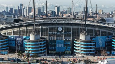 Etihad Stadyumu, 14 Şubat 2026 tarihinde İngiltere 'nin Etihad Stadyumu' nda oynanan ve Manchester City ile Salford City arasında oynanan 4.