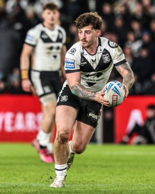 Hull FC 'den Amir Bourouh, 14 Şubat 2026' da İngiltere 'nin Hull kentinde oynanan Betfred Süper Lig 1. Maçı' nda Hull FC Bradford Bulls ile karşı karşıya geldi.