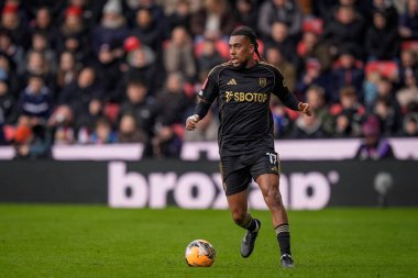 Fulham takımından Alex Iwobi, 15 Şubat 2026 tarihinde Birleşik Krallık 'ın Bet365 Stadyumu' nda oynanan 4. Raundda Stoke City ile Fulham arasında oynanan 4.