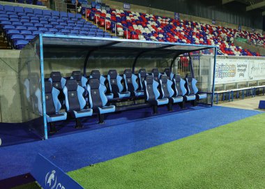 The DIY Kitchens Stadyumu, 14 Şubat 2026 'da Birleşik Krallık' ın Wakefield kentindeki DIY Kitchens Stadyumu 'nda oynanan Wakefield Trinity vs Toulouse Olympique karşılaşmasında oynanan Betfred Süper Lig 1.