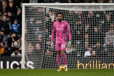 Swansea City kalecisi Lawrence Vigouroux 14 Şubat 2026 'da İngiltere' nin başkenti Derby 'deki Pride Park Stadyumu' nda oynanan Derby County - Swansea City maçında