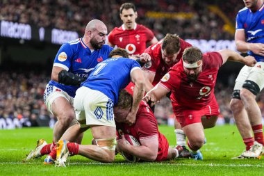 Galler 'den Rhys Carre takımının ilk denemesi Guinness Altı Ulusun Fransa' ya karşı Prince Stadyumu, Cardiff, Birleşik Krallık 'ta 15 Şubat 2026' da oynadığı Galler maçında oldu.