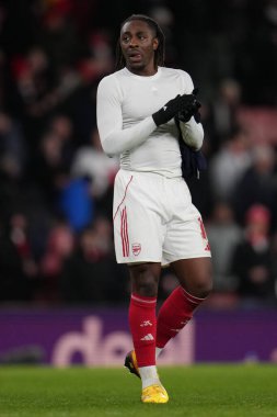 Arsenal 'den Eberechi Eze, 15 Şubat 2026 tarihinde Birleşik Krallık' ın Emirlikleri 'nde oynanan 4.