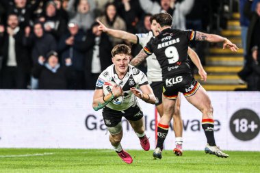 Hull FC 'den Davy Litten, 14 Şubat 2026' da İngiltere 'nin Hull kentindeki MKM Stadyumu' nda oynanan Betfred Süper Lig 1.