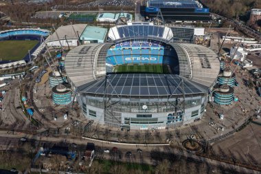 Etihad Stadyumu, 14 Şubat 2026 tarihinde İngiltere 'nin Etihad Stadyumu' nda oynanan ve Manchester City ile Salford City arasında oynanan 4.