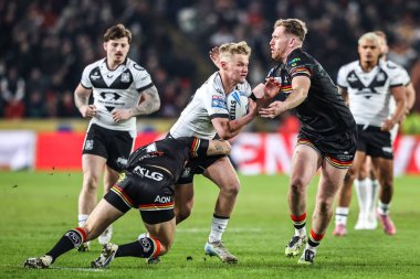 Hull FC 'den Callum Kemp, Bradford Bulls' dan Rowan Milnes ve Bradford Bulls 'dan Caleb Aekins tarafından 14 Şubat 2026' da MKM Stadyumu 'nda oynanan Betfred Süper Lig karşılaşmasında yenildi.