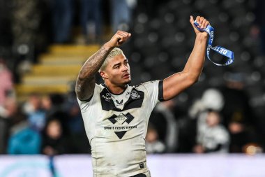 Hull FC 'den Will Pryce, 14 Şubat 2026' da İngiltere 'nin Hull şehrindeki MKM Stadyumu' nda oynanan 1.