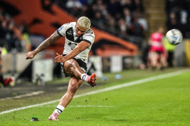 Hull FC 'den Pryce, 14 Şubat 2026' da İngiltere 'nin Hull şehrindeki MKM Stadyumu' nda oynanan 1.