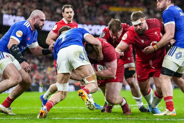 Galler 'den Rhys Carre takımının ilk denemesi Guinness Altı Ulusun Fransa' ya karşı Prince Stadyumu, Cardiff, Birleşik Krallık 'ta 15 Şubat 2026' da oynadığı Galler maçında oldu.