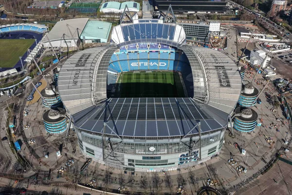 Etihad Stadyumu, 14 Şubat 2026 tarihinde İngiltere 'nin Etihad Stadyumu' nda oynanan ve Manchester City ile Salford City arasında oynanan 4.