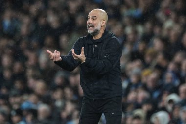 Manchester City teknik direktörü 21 Şubat 2026 tarihinde Etihad Stadyumu 'nda oynanan Premier League maçında Manchester City - Newcastle Untie maçında teknik alanda tepki gösterdi.