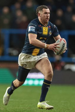 Leeds Rhinos takımından Cameron Smith, 20 Şubat 2026 tarihinde İngiltere 'nin Leeds Stadyumu' ndaki Leeds Headingley Stadyumu 'nda oynanan Betfred Süper Lig 2.
