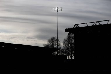 22 Şubat 2026 'da İngiltere' nin Nottingham şehrinde oynanan Premier League maçı sırasında Nottingham Forest, Liverpool 'a karşı genel bir bakış.