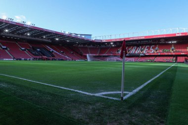 22 Şubat 2026 'da Birleşik Krallık' ın Sheffield Lane, Sheffield 'da oynanan Sky Bet Şampiyonası öncesinde Bramall Lane' in genel bir görüntüsü.