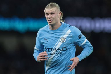 Erling Haaland of Manchester City during the Premier League match Manchester City vs Newcastle Untied at Etihad Stadium, Manchester, United Kingdom on 21 February 2026