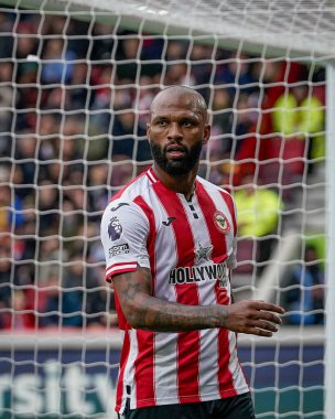 Brentford 'dan Igor Thiago, 21 Şubat 2026 tarihinde İngiltere' nin başkenti Londra 'daki GTECH Community Stadyumu' nda oynanan Premier League karşılaşması Brentford-Brighton & Hove Albion maçında golü kaçırdıktan sonra tepki gösterdi.