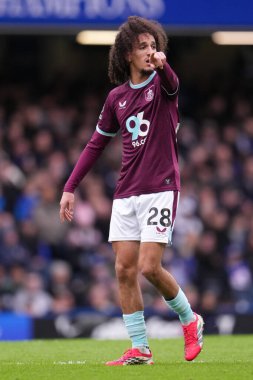 Burnley 'den Hannibal Mejbri Premier Lig karşılaşmasında Chelsea' ye karşı Stamford Bridge, Londra, Birleşik Krallık 'ta 21 Şubat 2026 tarihinde