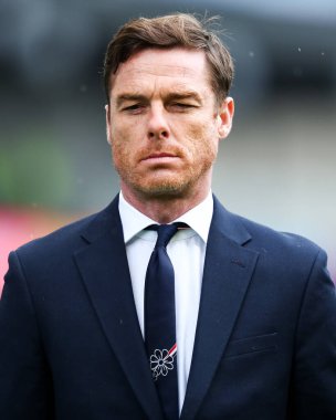 Burnley 'nin Scott Parker teknik direktörü, 28 Şubat 2026' da Burnley 'nin Brentford' a karşı oynadığı Turf Moor, Burnley, Birleşik Krallık Premier Lig karşılaşması öncesinde geldi.