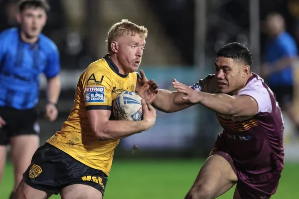 Castleford Tigers takımının oyuncusu Zac Cini, 27 Şubat 2026 tarihinde OneBore Stadyumu, Castleford, Birleşik Krallık 'ta oynanan 3.