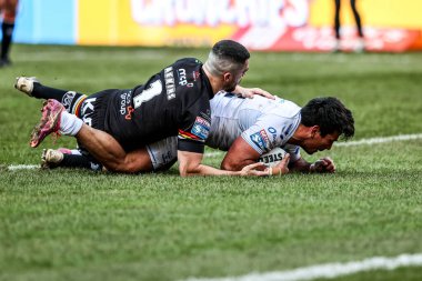 Toulouse Olympique 'den Anthony Marion, 1 Mart 2026' da İngiltere 'nin Bradford kentindeki Odsal Stadyumu' nda oynanan Betfred Süper Lig maçında Bradford Bulls ile Toulouse karşılaşacak.